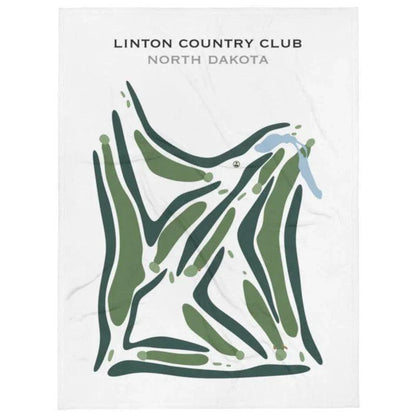 Linton Country Club, North Dakota - Printed Golf Courses
