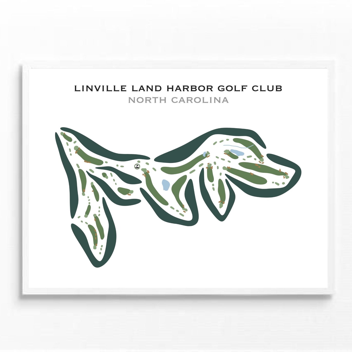 Linville Land Harbor Golf Club, North Carolina - Printed Golf Courses