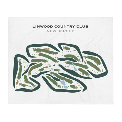 Linwood Country Club, New Jersey - Printed Golf Courses