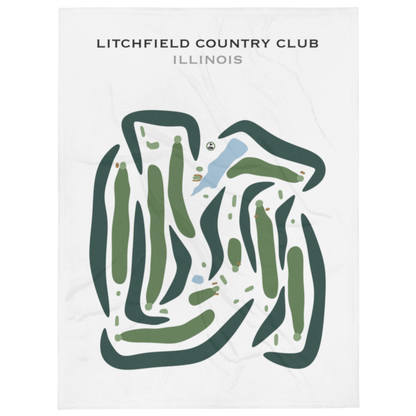Litchfield Country Club, Illinois - Printed Golf Courses