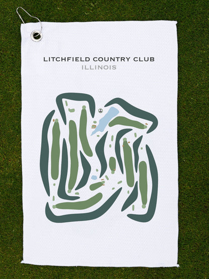 Litchfield Country Club, Illinois - Printed Golf Courses