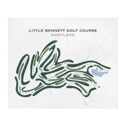 Little Bennett Golf Course, Maryland - Printed Golf Courses
