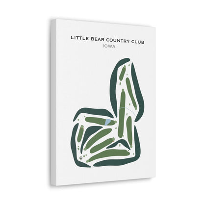 Little Bear Country Club, Iowa - Printed Golf Courses