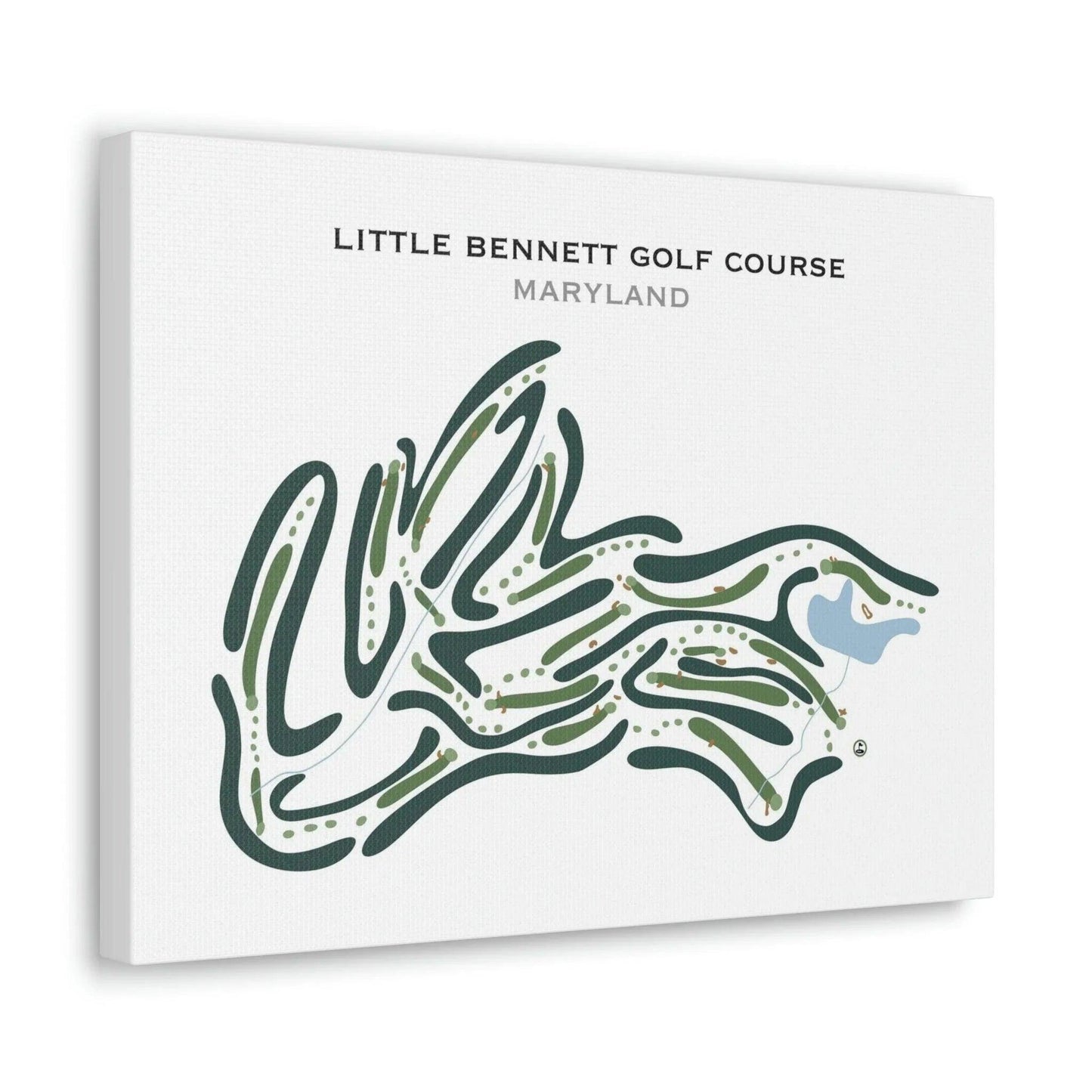 Little Bennett Golf Course, Maryland - Printed Golf Courses