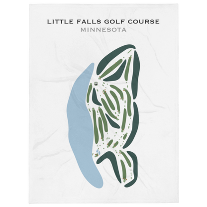 Little Falls Golf Course, Minnesota - Printed Golf Courses