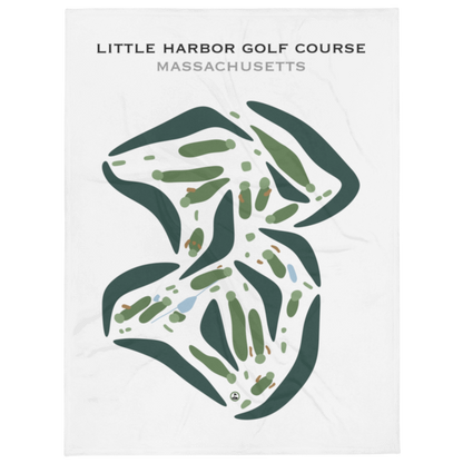 Little Harbor Golf Course, Massachusetts - Printed Golf Courses