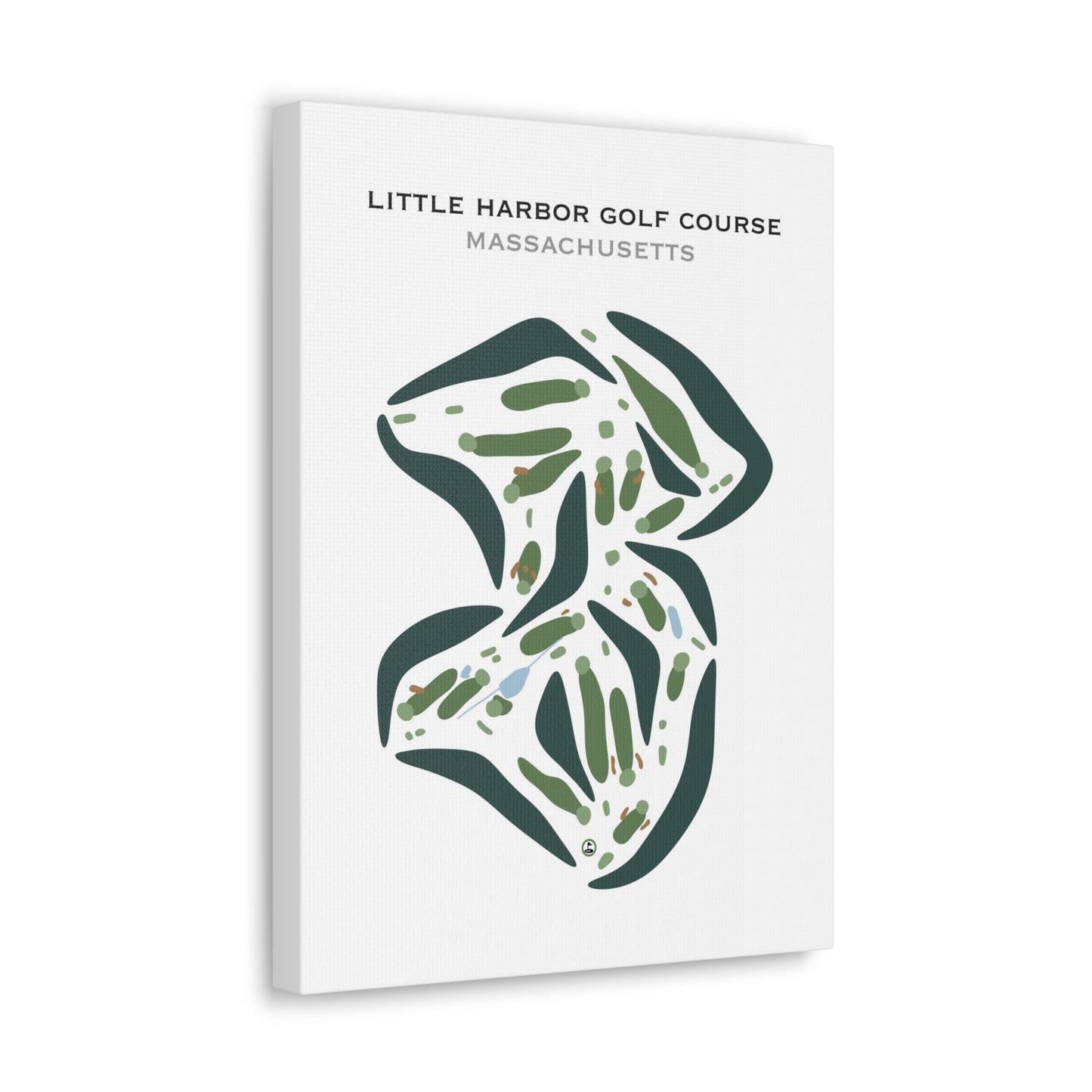 Little Harbor Golf Course, Massachusetts - Printed Golf Courses