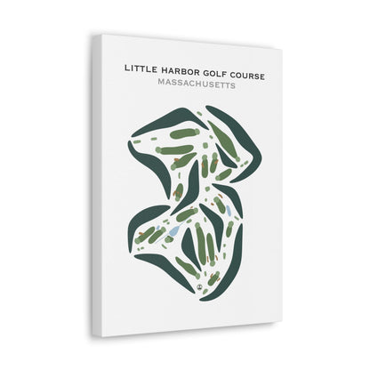 Little Harbor Golf Course, Massachusetts - Printed Golf Courses