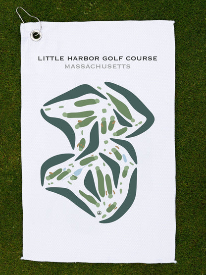 Little Harbor Golf Course, Massachusetts - Printed Golf Courses