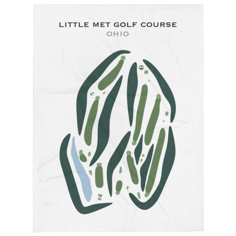 Little Met Golf Course, Ohio - Printed Golf Courses
