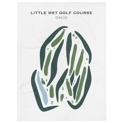 Little Met Golf Course, Ohio - Printed Golf Courses