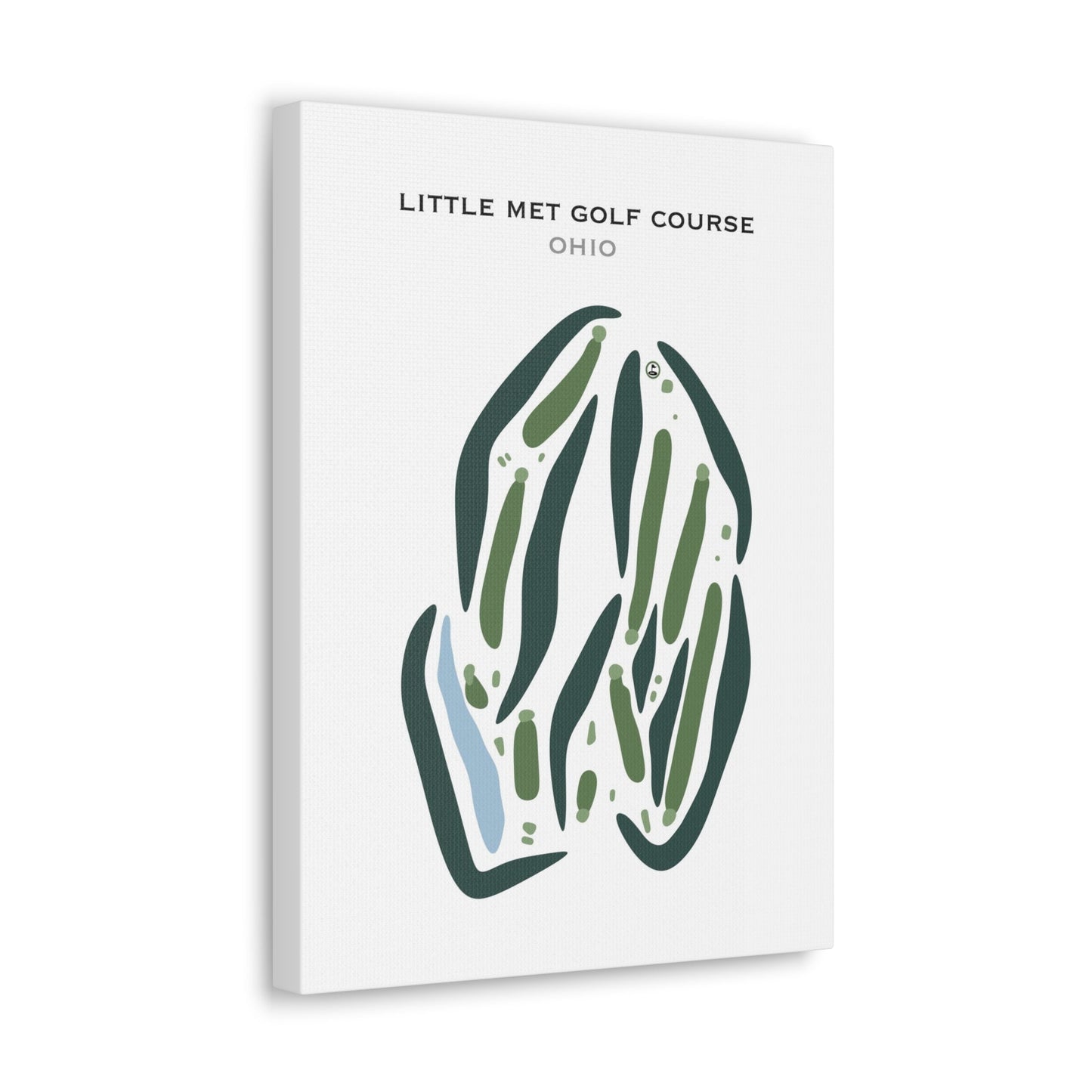 Little Met Golf Course, Ohio - Printed Golf Courses
