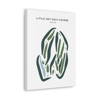 Little Met Golf Course, Ohio - Printed Golf Courses