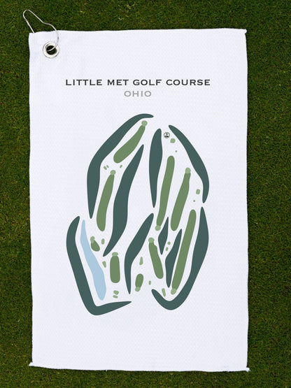 Little Met Golf Course, Ohio - Printed Golf Courses