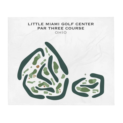 Little Miami Golf Center Par 3 Course, Ohio - Printed Golf Courses