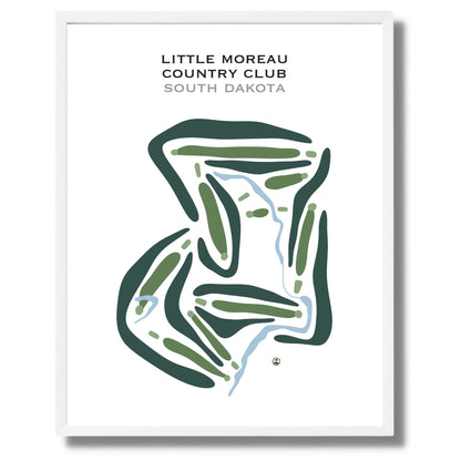 Little Moreau Country Club, South Dakota - Printed Golf Courses
