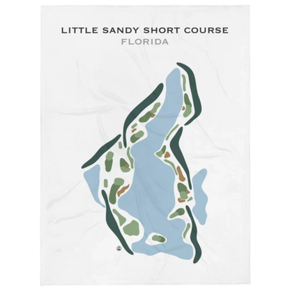 Little Sandy Short Course, Florida - Printed Golf Courses