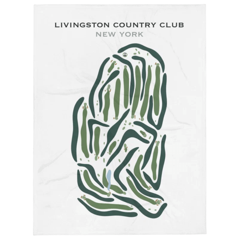 Livingston Country Club, New York - Printed Golf Courses