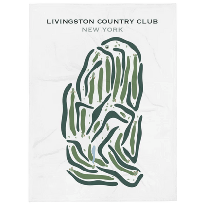 Livingston Country Club, New York - Printed Golf Courses
