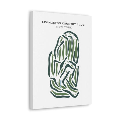 Livingston Country Club, New York - Printed Golf Courses