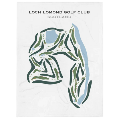Loch Lomond Golf Club, Scotland - Printed Golf Course