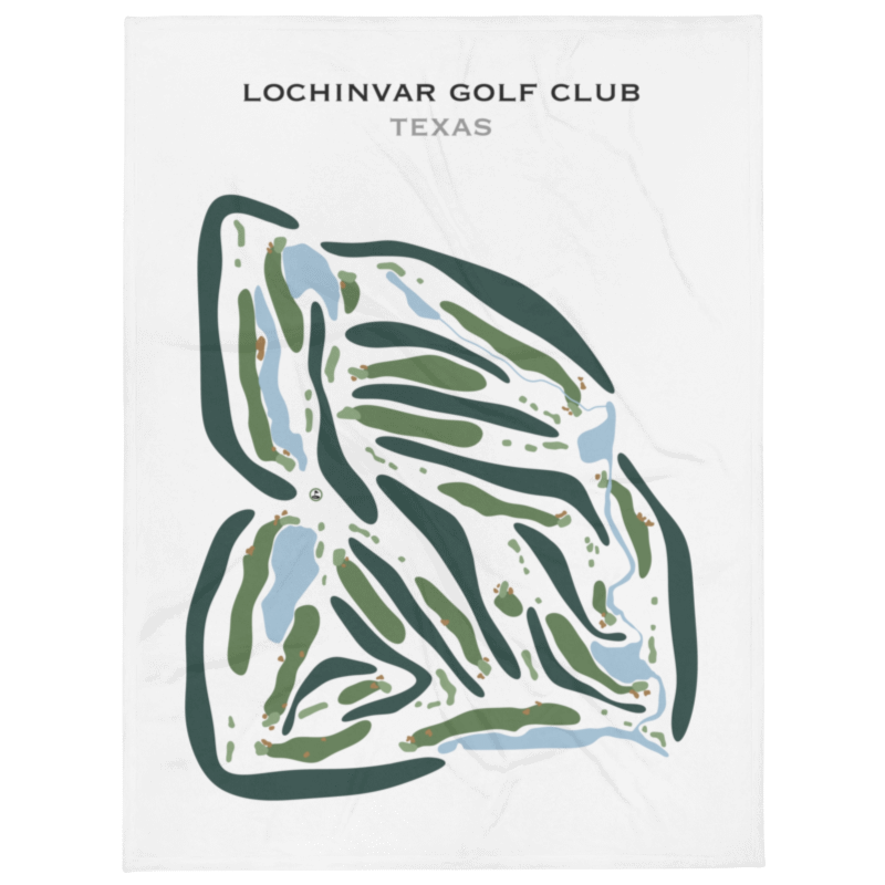 Lochinvar Golf Club, Texas - Printed Golf Courses