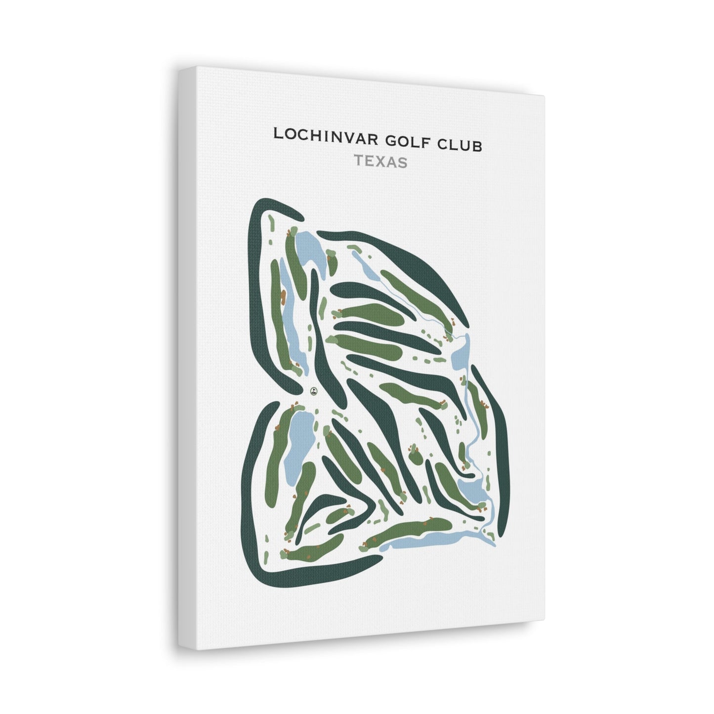 Lochinvar Golf Club, Texas - Printed Golf Courses