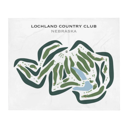 Lochland Country Club, Nebraska - Printed Golf Courses