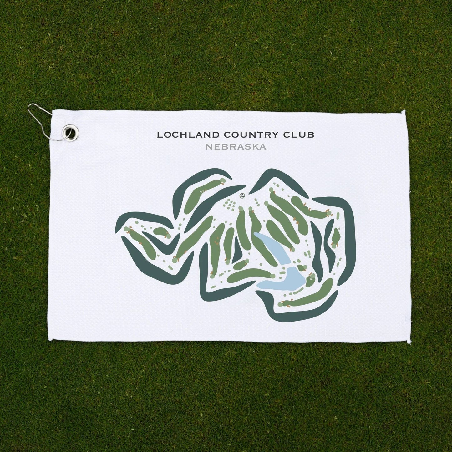 Lochland Country Club, Nebraska - Printed Golf Courses