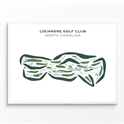 Lochmere Golf Club, North Carolina - Printed Golf Courses