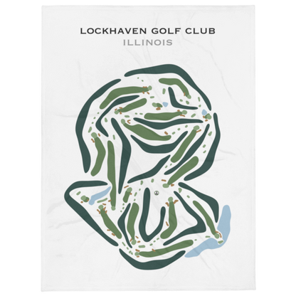 Lockhaven Golf Club, Illinois - Printed Golf Courses