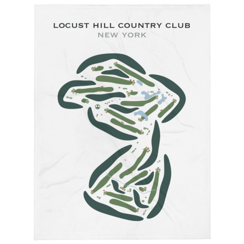 Locust Hill Country Club, New York - Printed Golf Courses