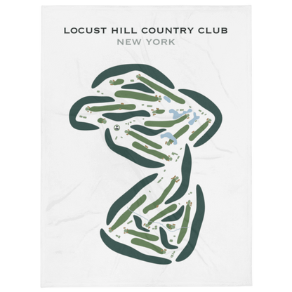 Locust Hill Country Club, New York - Printed Golf Courses