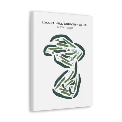 Locust Hill Country Club, New York - Printed Golf Courses