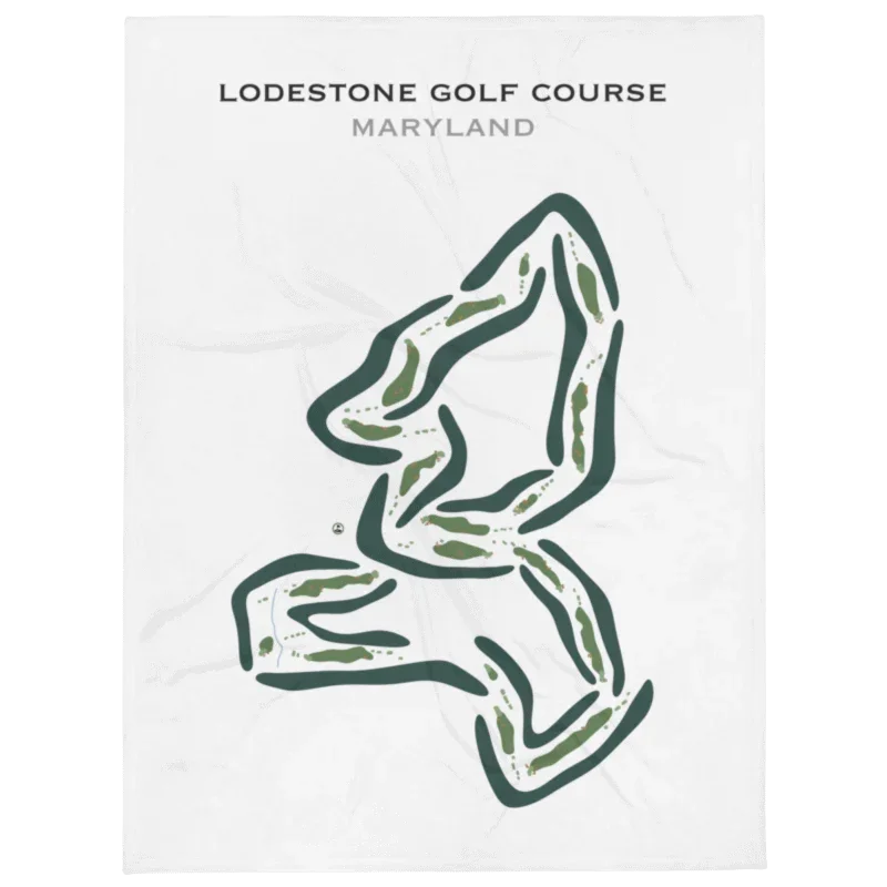 Lodestone Golf Course, Maryland - Printed Golf Courses