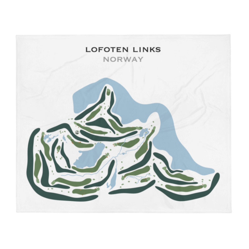 Lofoten Links, Norway - Printed Golf Courses