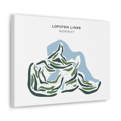 Lofoten Links, Norway - Printed Golf Courses