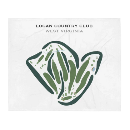 Logan Country Club, West Virginia - Printed Golf Courses
