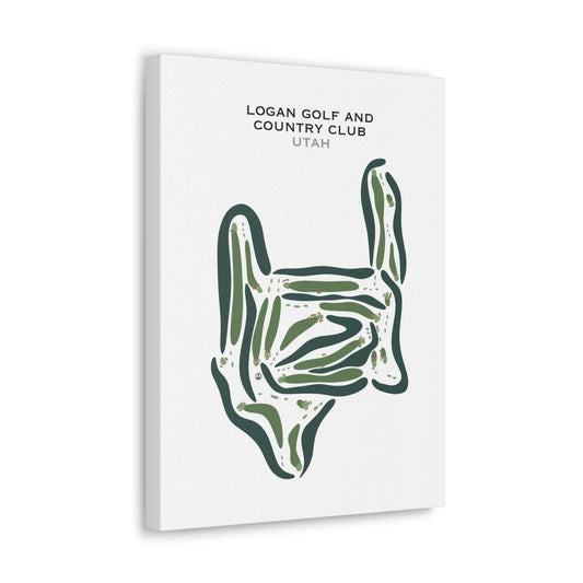 Logan Golf & Country Club, Utah - Printed Golf Courses