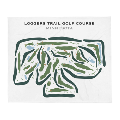 Loggers Trail Golf Course, Minnesota - Printed Golf Courses