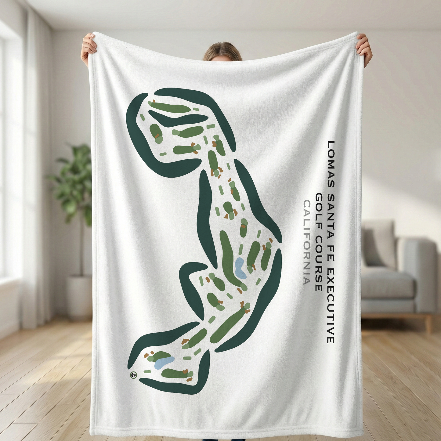 Lomas Santa Fe Executive Golf Course, California - Printed Golf Courses