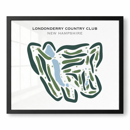 Londonderry Country Club, New Hampshire - Printed Golf Courses