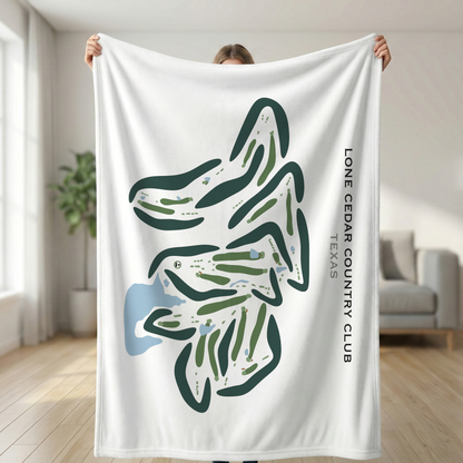 Lone Cedar Country Club, Texas - Printed Golf Courses