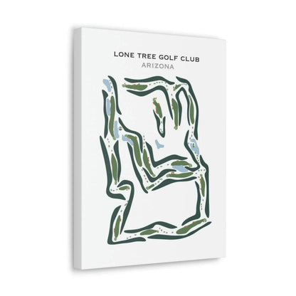Lone Tree Golf Club, Arizona - Printed Golf Courses