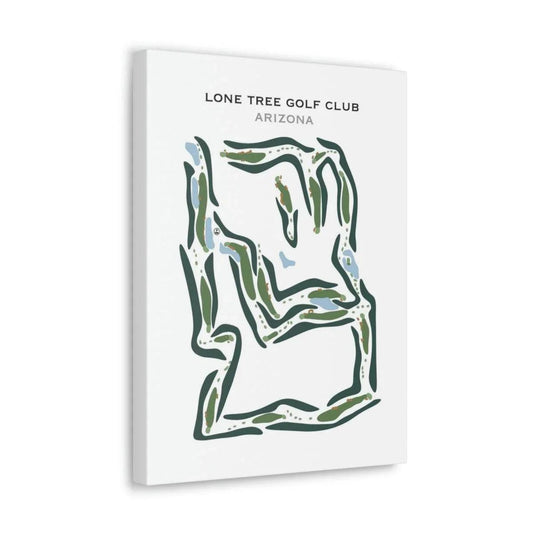 Lone Tree Golf Club, Arizona - Printed Golf Courses