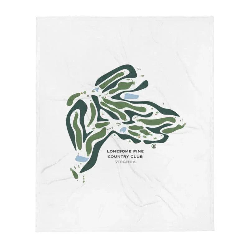 Lonesome Pine Country Club, Virginia - Printed Golf Courses