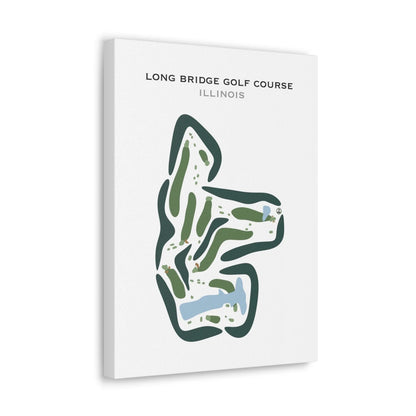 Long Bridge Golf Course, Illinois - Printed Golf Courses