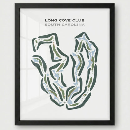 Long Cove Club, South Carolina - Printed Golf Courses