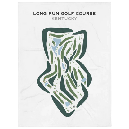 Long Run Golf Course, Kentucky - Printed Golf Courses