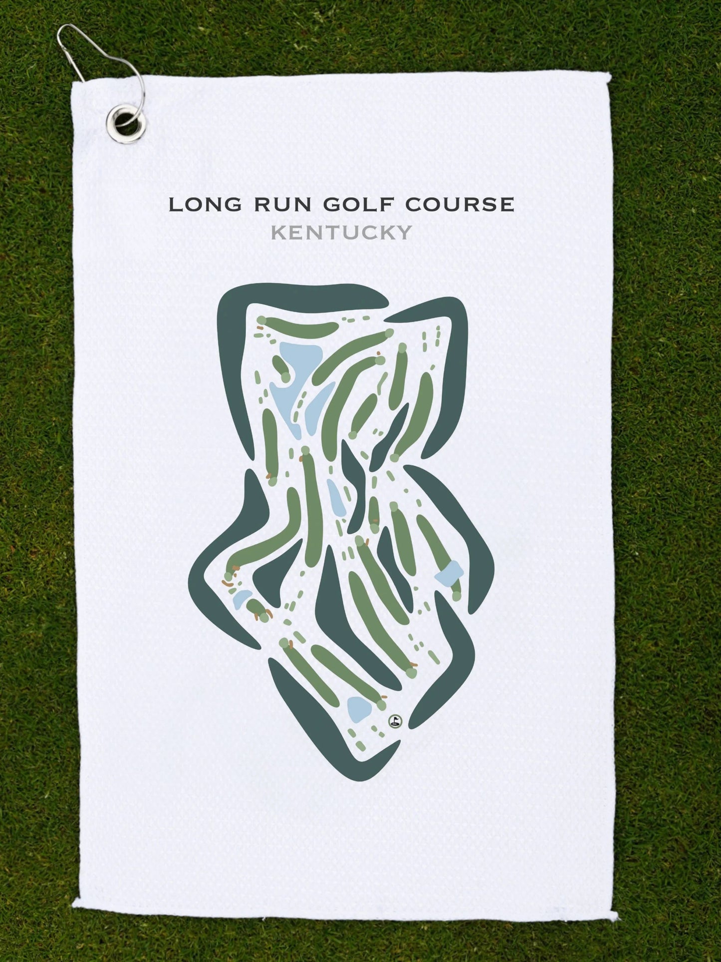 Long Run Golf Course, Kentucky - Printed Golf Courses